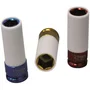 Powertrac 3 Douilles à choc 1/2" PRECISION STEEL - 17-19-21 mm