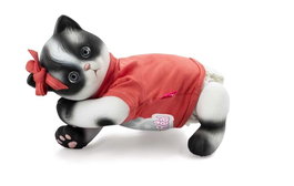 Berjuan - Figurine de chat Anireal - 35 cm - Peluche douce - Âge recommandé 3 ans