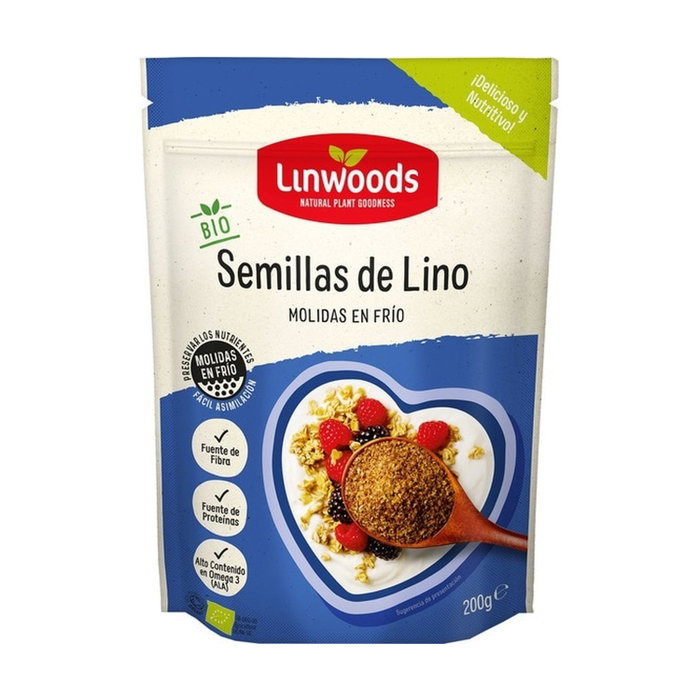 Linwoods Graines de lin moulues BIO 200g