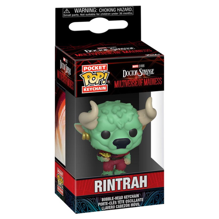 Funko Pop! Porte-clés Doctor Strange - Rintrah Multivers de la Folie - Figurine miniature 4 cm - Cadeau collectionneur Funko Pop! Porte-clés Doctor Strange - Rintrah Multivers de la Folie - Figurine miniature 4 cm - Cadeau collectionneur
