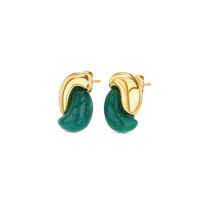 Boucles d´oreilles Femme One Jewels OJEEP55G Vert Boucles d´oreilles Femme One Jewels OJEEP55G Vert