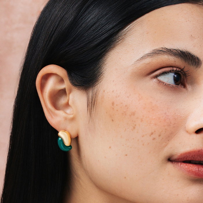 Boucles d´oreilles Femme One Jewels OJEEP55G Vert Boucles d´oreilles Femme One Jewels OJEEP55G Vert