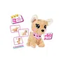 Simba Chichi Love Baby Boo - Peluche interactive interactive pour chien - 30 cm - Marron et rose - Réagit aux commandes vocales - 60+ sons - Jouet doux - 3 ans et plus