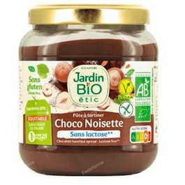 JARDIN BIO Crème de Chocolat aux Noisettes 350g Bio Vegan