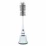 Nuby Brosse de Nettoyage 2 en 1 pour Biberon et Tétine avec Support