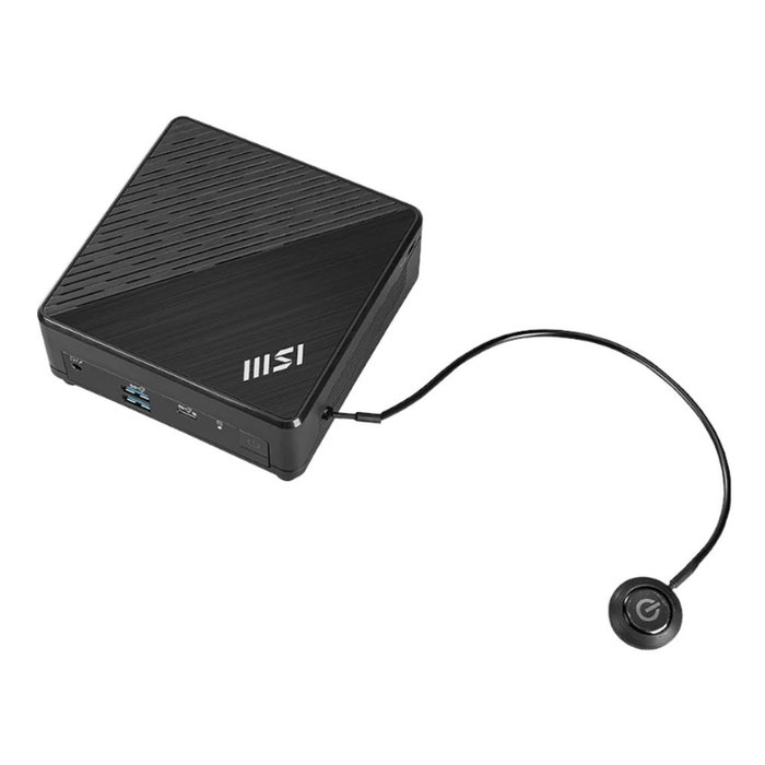 MSI Cubi N 00-B0A911-046 Mini PC Barebone Intel Processor N200 1 GHz Sans OS