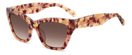 Kate Spade FAY-G-S-HT8F4HA Lunettes de soleil Rose et Marron