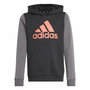 Sweat-shirt à capuche fille Adidas Essentials Gris