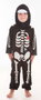 BigBuy Carnival Déguisement Bébé Skeleton Heart Noir (2 Pièces)