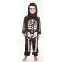 BigBuy Carnival Déguisement Bébé Skeleton Heart Noir (2 Pièces)