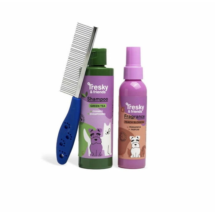 Tresky & Friends Trousse de nettoyage pour animaux - 3 pièces Tresky & Friends Trousse de nettoyage pour animaux - 3 pièces