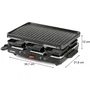 Domo DO9312G Raclette gril pour 6 personnes