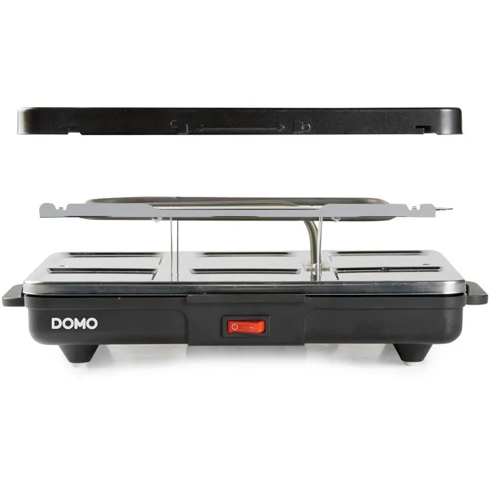 Domo DO9312G Raclette gril pour 6 personnes Domo DO9312G Raclette gril pour 6 personnes
