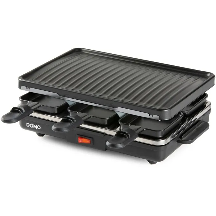 Domo DO9312G Raclette gril pour 6 personnes Domo DO9312G Raclette gril pour 6 personnes