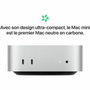 Apple Mac mini (2024) Puce M4 - 24 Go - 512 Go SSD - Argent
