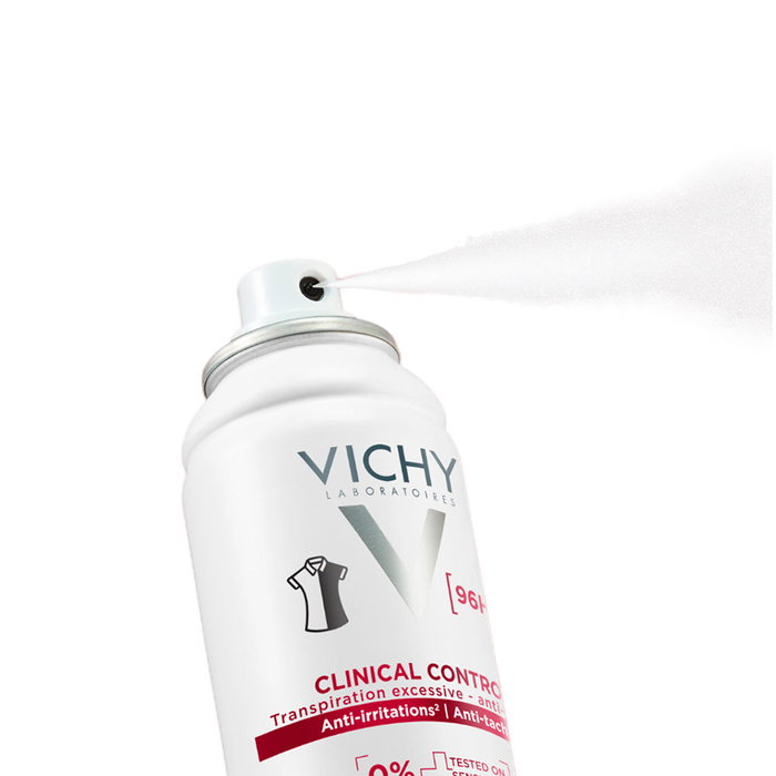 Vichy Clinical Control Spray anti-transpirant pour femmes, peau sensible, 125 ml Vichy Clinical Control Spray anti-transpirant pour femmes, peau sensible, 125 ml