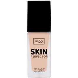 Wibo Fond de Teint Liquide Skin Perfector Vegan, Teint Radiant, Teinte 07N Tanned, 30 ml