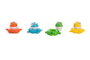 BigBuy Fun Ensemble de Jouets pour la Salle de Bain 4 Pièces Dinosaures