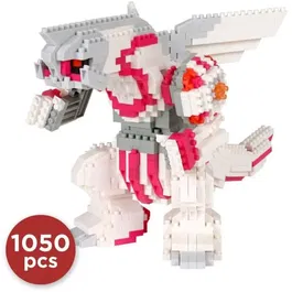 Bandai Nanoblock - Kit de Construction - Figurine Pokémon Palkia - 1050 Pièces - Jouet Créatif pour Enfants à Partir de 12 Ans