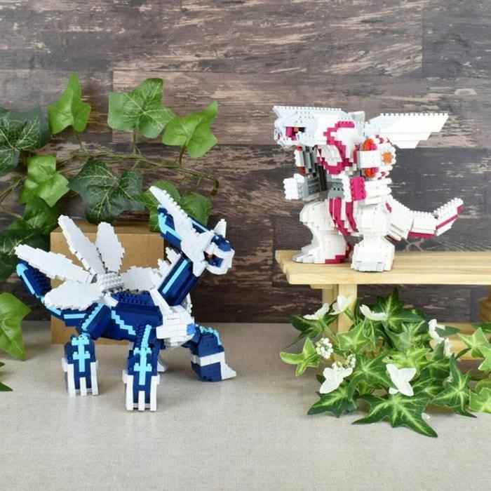 Bandai NANOBLOCK Pokémon Palkia - Figurine en briques 1050 pièces Bandai NANOBLOCK Pokémon Palkia - Figurine en briques 1050 pièces