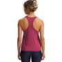Maillot de Corps sans Manches pour Femme Under Armour Tech Knockout Rouge carmin Fitness S