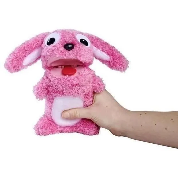 Smoby - Screamerz - Peluche interactive Lapin 27 cm - Avec sons déclenchés par secousse et bouton - Convient à partir de 3 ans