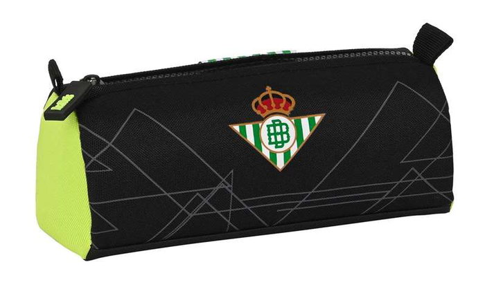 Safta Portatodo Real Betis Balompie, nécessaire de voyage pour supporter, dimensions 21x8x7 cm, noir et vert lime, polyester 600D Safta Portatodo Real Betis Balompie, nécessaire de voyage pour supporter, dimensions 21x8x7 cm, noir et vert lime, polyester 600D
