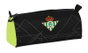 Safta Portatodo Real Betis Balompie, nécessaire de voyage pour supporter, dimensions 21x8x7 cm, noir et vert lime, polyester 600D