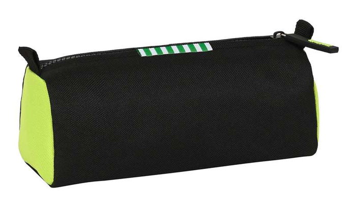 Safta Portatodo Real Betis Balompie, nécessaire de voyage pour supporter, dimensions 21x8x7 cm, noir et vert lime, polyester 600D Safta Portatodo Real Betis Balompie, nécessaire de voyage pour supporter, dimensions 21x8x7 cm, noir et vert lime, polyester 600D