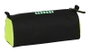 Safta Portatodo Real Betis Balompie, nécessaire de voyage pour supporter, dimensions 21x8x7 cm, noir et vert lime, polyester 600D