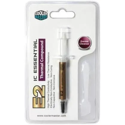 Cooler Master RG-ICE2-TA15-R1 - Pâte thermique IC Essential E2 (Gold) - Conductivité 3,5 W/m·K - Pour CPU/GPU