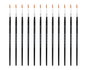 Innspiro Boîte de 12 pinceaux synthétiques ronds n°04