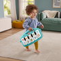 Fisher-Price Gimnasio Piano Pataditas Hyh60 avec 4 Formes de Jeu, Piano Détachable, Smart Stages, 85+ Chansons, Lumière et Musique pour Bébé