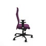 Piqueras Y Crespo Sillón Albacete, Similpiel Morado, Mecanismo Sincro, Brazos 1D