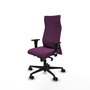 Piqueras Y Crespo Sillón Albacete, Similpiel Morado, Mecanismo Sincro, Brazos 1D