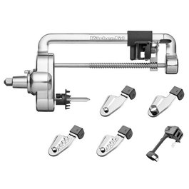 KitchenAid 5KSM1APC Accessoire Cortador en Spirale et Éplucheur avec 4 Lames pour Fruits et Légumes