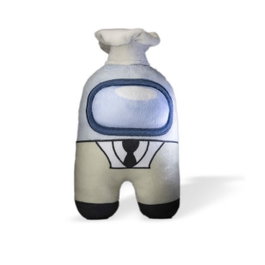 Bizak Peluche Among Us 18-20 cm, peluche officiel du jeu, super doux
