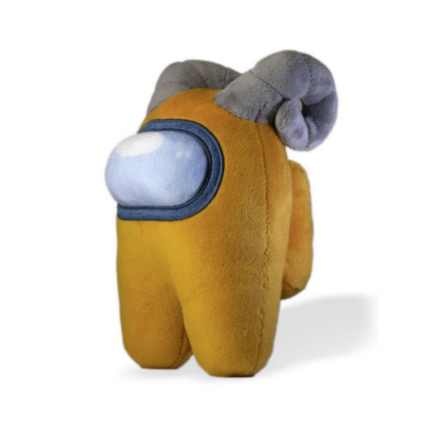 Bizak Peluche Among Us 18-20 cm, peluche officiel du jeu, super doux