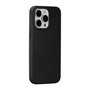 dbramante1928 Monaco - Coque Silicone Recyclé MagSafe pour iPhone 15 Pro - Protection Impact 3 Couches - Finition Noir Nuit