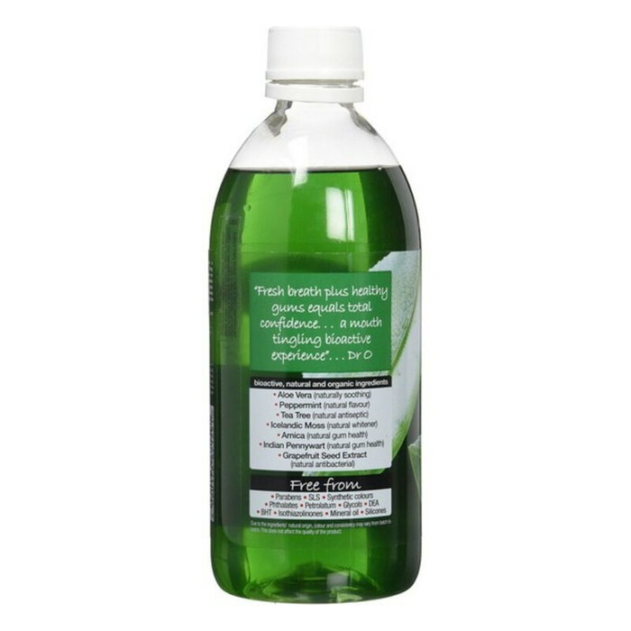 Dr. Organic Bain de Bouche Aloe Vera 500 ml