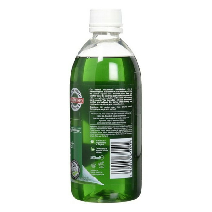 Dr. Organic Bain de Bouche Aloe Vera 500 ml
