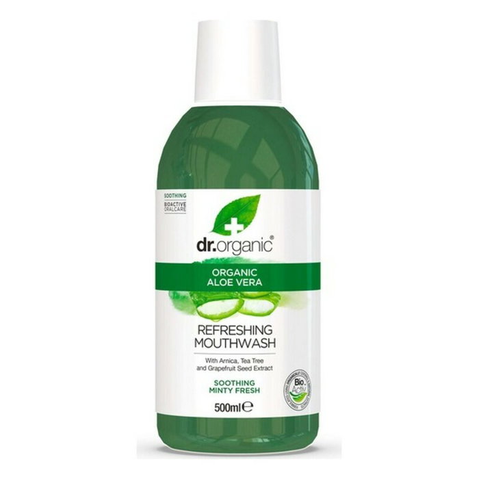 Dr. Organic Bain de Bouche Aloe Vera 500 ml
