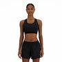 Soutien-gorge de Sport New Balance Sleek Medium Noir Bright