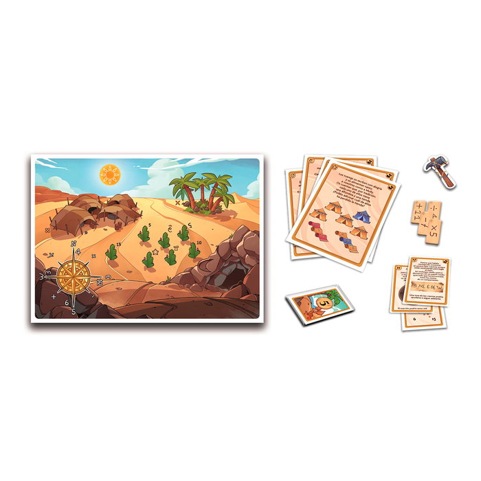 Clementoni - Escape Room, Aventure Sauvage, Jeu de Société avec Énigmes et Puzzles, Recommandé à Partir de 8 Ans