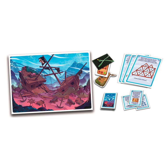 Clementoni - Escape Room, Aventure Sauvage, Jeu de Société avec Énigmes et Puzzles, Recommandé à Partir de 8 Ans