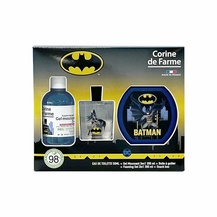 Parfum pour enfant Corine de Farme BATMAN EDT 300 ml 3 Pièces Parfum pour enfant Corine de Farme BATMAN EDT 300 ml 3 Pièces