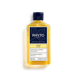 Phyto Shampooing Éclaircissant Vinaigre de Cidre & Mauve Blanche 250 ml - Cheveux Blonds, Douceur, Brillance, Sans Silicone ni Sulfate