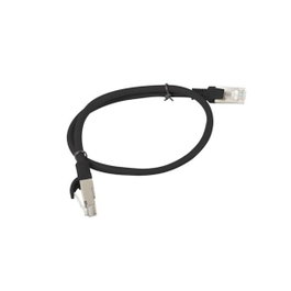 Lanberg Câble Réseau Rigide UTP 6ème Catégorie PCU6-20CC-0050-BK Noir 50 cm