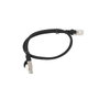 LANBERG Cordon de raccordement Cat 6 U/UTP, RJ45, 0,5m, noir