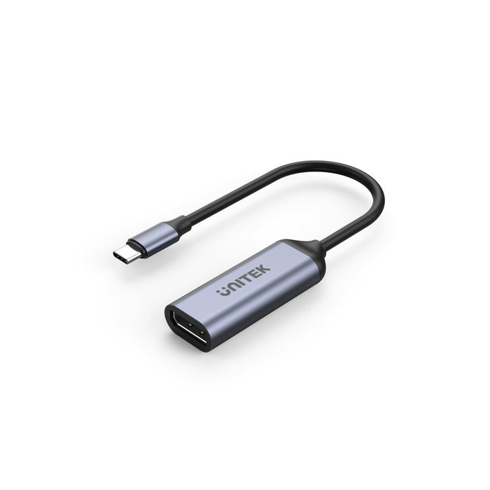 Unitek Adaptateur USB-C vers DisplayPort V1415A Gris 15 cm Unitek Adaptateur USB-C vers DisplayPort V1415A Gris 15 cm